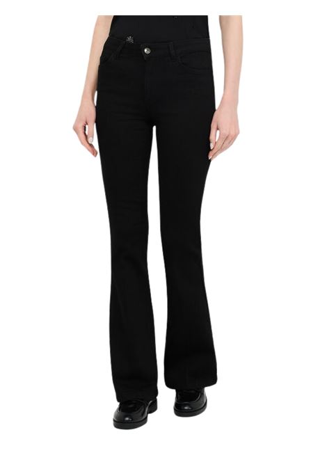 Jeans flare Liu Jo Better DENIM NERO Liu Jo | UF5058DS01588000